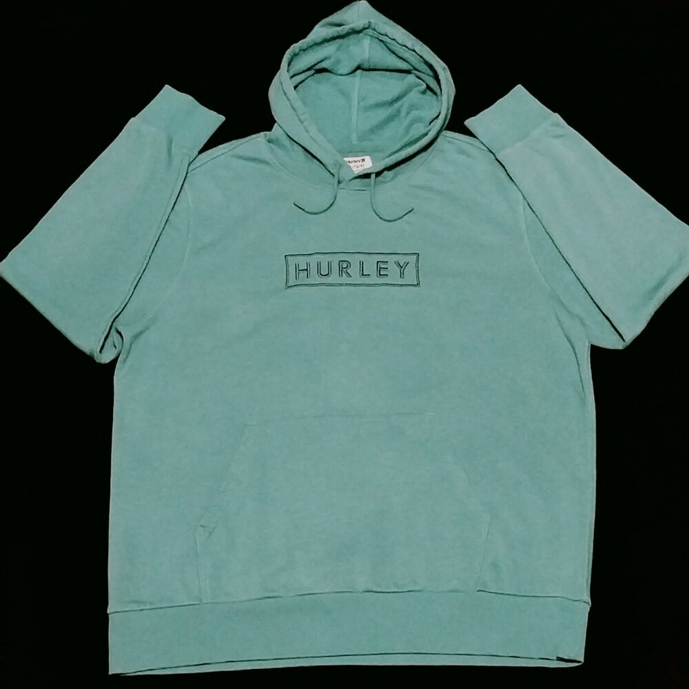 Hurley Men's NWOT XL blue hooded sweatshirt Size XL